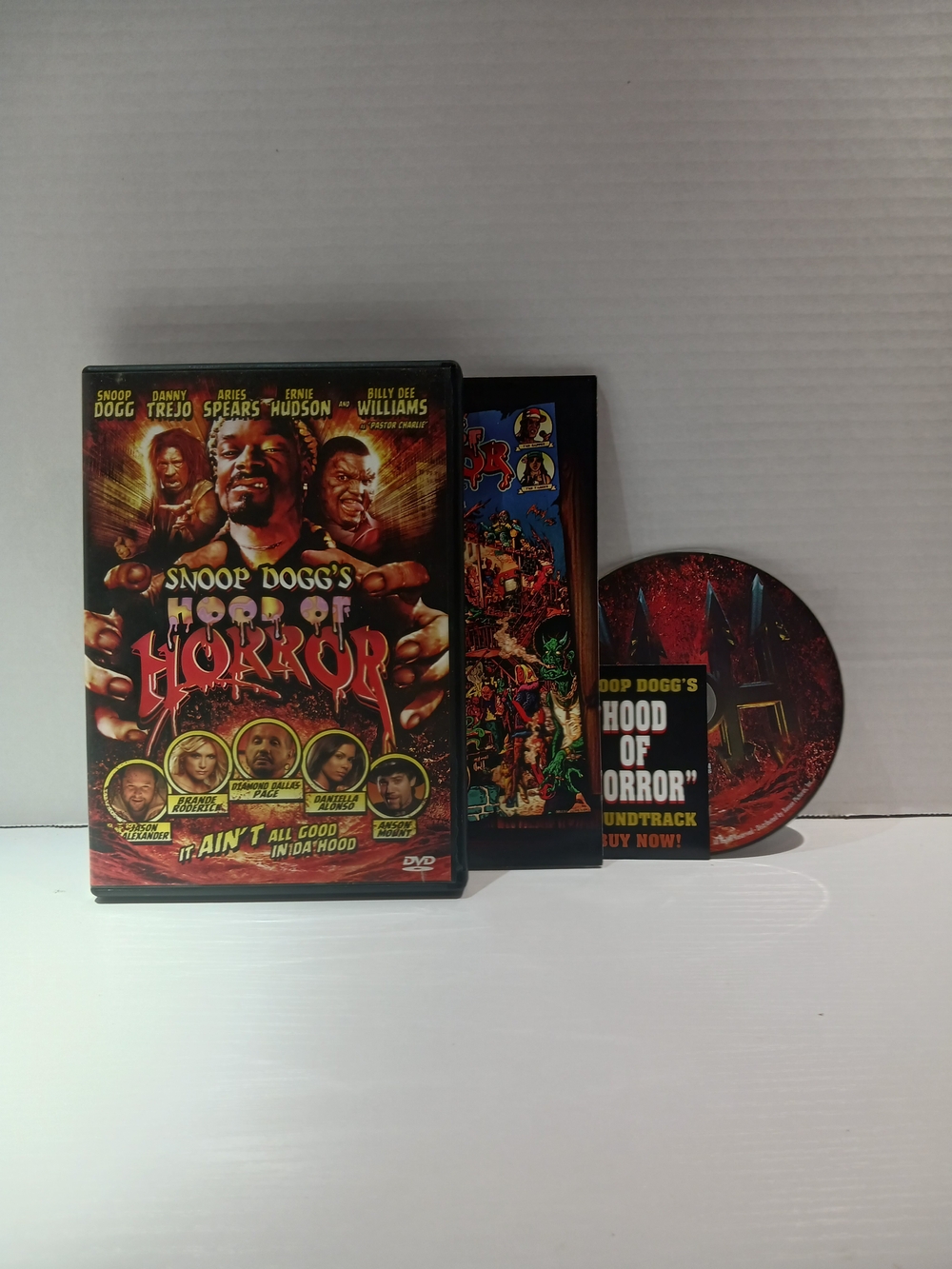 Hood of Horror DVD - Red Cover Artwork